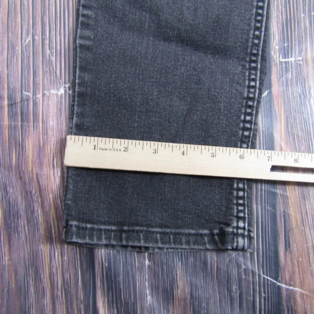 Levi 511 Slim Jeans Mens 31x30 Black Faded Stretch Denim 04511-3096